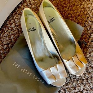 Stuart Weitzman kitten heel shoes
